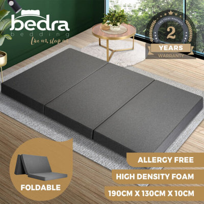 Bedra Foldable Mattress Trifold Camping Bed Sofa Cushion Mat Breathable Double $139.90 (RRP $349.90) @ eBay AU