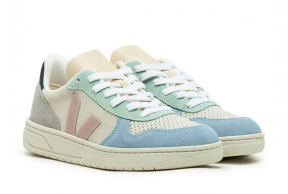 Veja V-10 Suede Sneaker Multi-Colour/Natural-Babe $149.99 (RRP $229.99) @ Hype DC