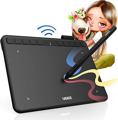 UGEE Drawing Tablet S640W Portable Digital Graphic Tablets Ultra-Thin 2.4G Wireless Digital Art Pad $43.99 (was $119.99) @ Amazon AU