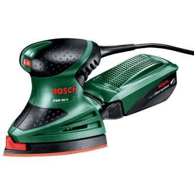 Bosch 160 W Electric Multi Detail Palm Sander Kit with Sanding Sheets PSM 160 A $62 (RRP $99) @ eBay AU