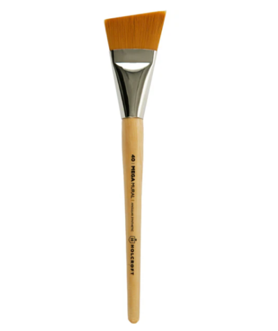 Art Studio Golden Synthetic Mega Angular Brush Size 40 $14.99 (RRP $29.99) @ Riot Stores