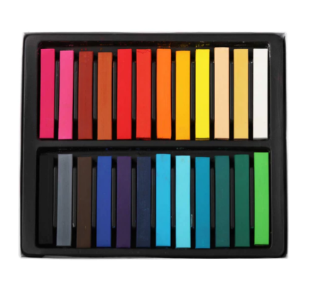 Mungyo Square Soft Pastels Full Size Set of 24 $14.99 (RRP $34.99) @ Riot Stores