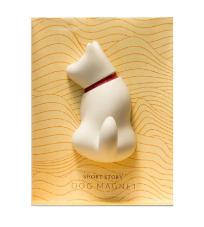 Dog Magnet Naughty White $7.50 (RRP $14.95) @ Short Story