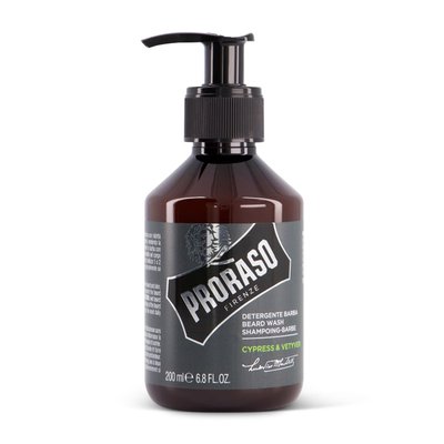 Proraso Beard Shampoo Cypress & Vetyver 200ml $14.03 (RRP $27.95) @ AMR Hair & Beauty