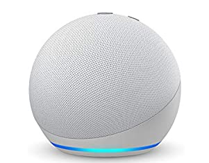 Echo Dot (4th Gen, 2020 release) Smart speaker with Alexa Glacier White $39 (RRP $79) @ Amazon AU