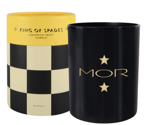 MOR King of Spades Liquorice Twist Candle 250g $27.97 (RRP $39.95) @ Look Fantastic AU