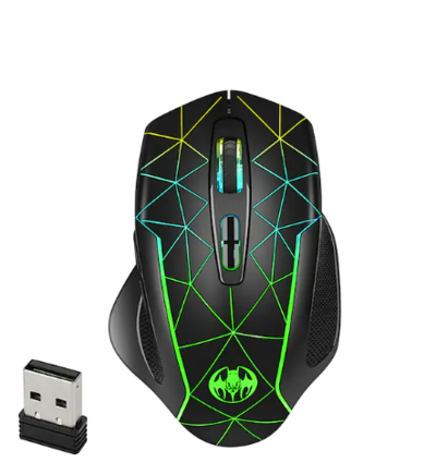 Mute Wired Gaming Mouse 3200DPI USB Optical Mouse With RGB BackLight Black $28.11 (RRP $42.17) @ Mini In The Box