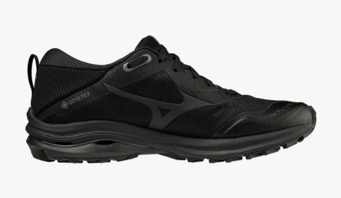 Wave Rider GTX Running Shoes Black $169 (RRP $260) @ Mizuno