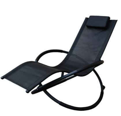 Arcadia Furniture Zero Gravity Rocking Chair Black $89 (RRP $142) @ My Deal