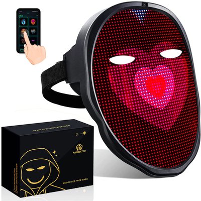 Led Mask with App Bluetooth Programmable USB Charger $80.29 (RRP $149.99) @ Amazon AU