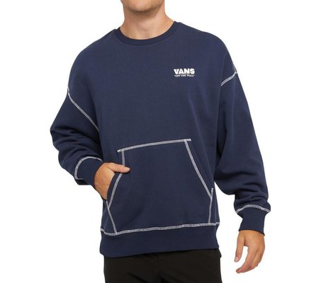 Heavy Weighted Fleece Crew Dress Blues $59.99 (RRP $109.99) @ Vans AU