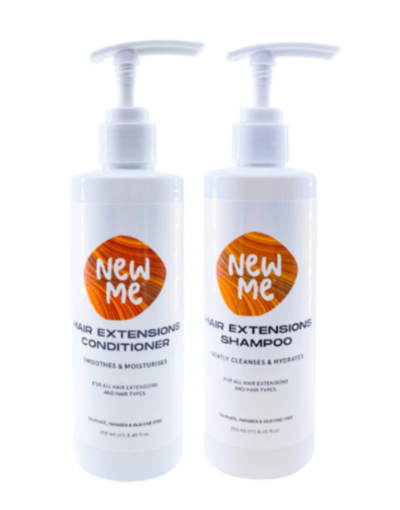 New Me Hair Extensions Shampoo and Conditioner Duo 250ml $29.92 (RRP $49.90) @ Catwalk