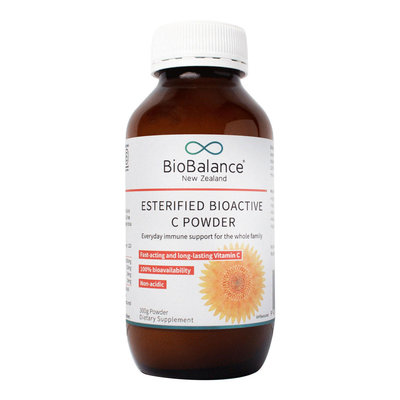 BIOBALANCE Esterified BioActive C Powder 300gm $22.47 (RRP $34.70) @ Health Post NZ