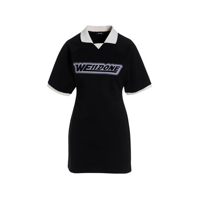 WE11DONE Black Raglan Dress Black $450 (RRP $900) @ Subtype Store