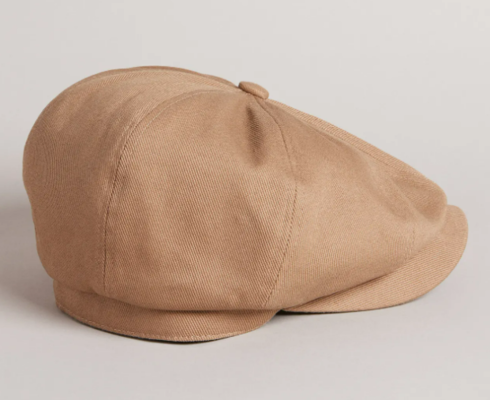 Henlys Cotton Twill Baker Boy Hat Natural $69 (RRP $99.95) @ Ted Baker