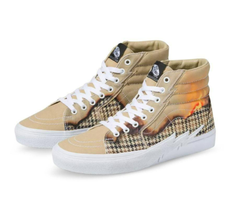 SK8-Hi Bolt Big Reveal Lace-up Shoes Taos Taupe $59.99 (RRP $149.99) @ Vans AU