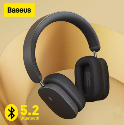 Baseus H1 ANC Bluetooth 5.2 Headsets Wireless Headphones Gray $81.03 (RRP $124.65) @ Ali Express