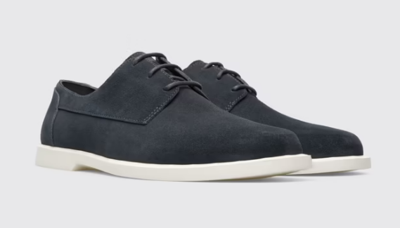 Judd Dark gray lace-up shoe for men $144 (RRP $240) @ Camper AU