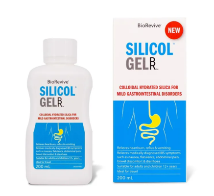 BioRevive Silicol Gel IBS and Heartburn Relief 200ml $11.89 (RRP $19.95) @ Chemist Direct