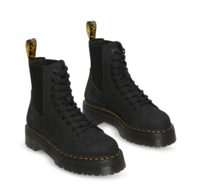 Jadon Nubuck Leather Platform Boots Black $229.99 (RRP $329.99) @ Dr Martens