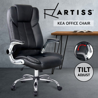 Artiss Gaming Office Chair Executive Computer Chairs PU Leather Seating Black $148.95 (RRP $283.99) @ eBay AU