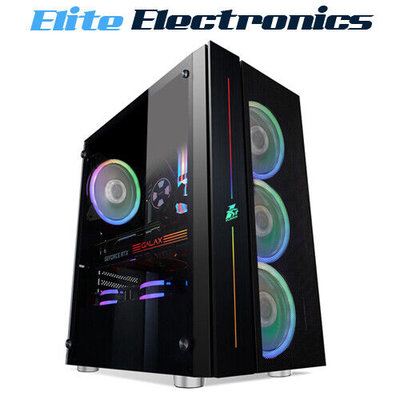 1st Player Black Sir B7 ATX PC Gaming Case w/ 4x M2 RGB Cooling Fans $79.85 (RRP $119) @ eBay AU