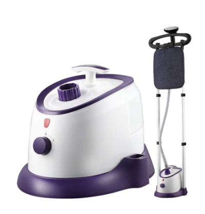 SOGA Garment Steamer Vertical Twin Pole Clothes 1700ml 1800w Purple $188.90 (RRP $296.90) @ Hey Hey