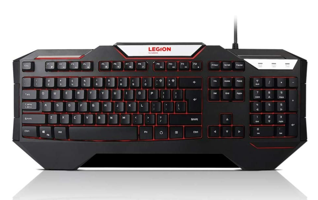 Lenovo Legion K200 Backlit Spill-Resistant Gaming Keyboard GX30P93887 $64.99 (RRP $99) @ Amazon AU