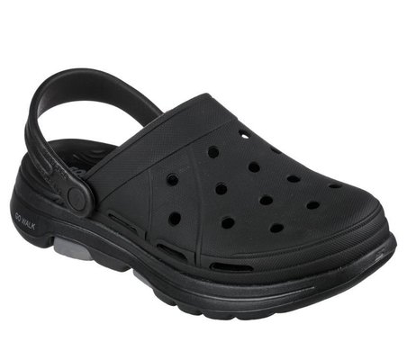 GOwalk 5 Foamies Key Choice Slip-On Cusual Clog Black $49.99 (RRP $89.99) @ Skechers