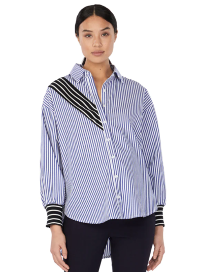 Dana Stripe Shirt $71.97 (RRP $119.95) @ Soon Maternity