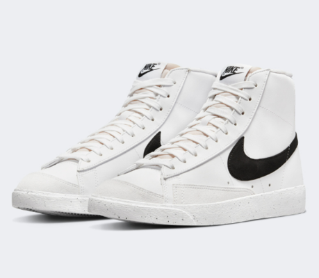 Nike Blazer Mid '77 Next Nature Sneaker White/Black $89.99 (RRP $140) @ Style Runner