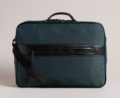 Motivee Nylon Multifunctional Travel Backpack Teal-Blue $184 (RRP $369) @ Ted Baker