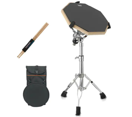 12'' Practise Dumb Drum Pad Silent Kit $74.98 (RRP $149.99) @ Catch AU