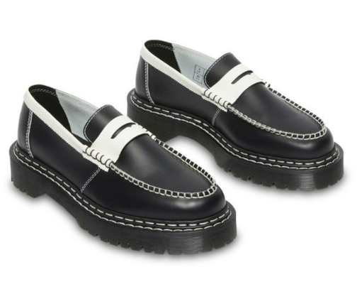 Penton Bex DS Loafer Black With White Edge/White $209.99 (RRP $299.99) @ Dr Martens