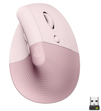 Logitech Lift Vertical Ergonomic Mouse Rose $87 (RRP $129.95) @ Amazon AU