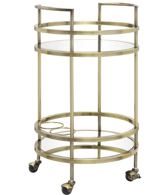 Vintage Inspired Bar Carts priced to clear Now $99 with limited free shipping @ My Deal